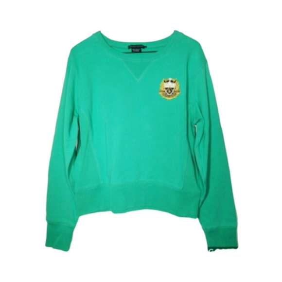 Ralph Lauren Blue Label Tops - Ralph Lauren Vintage Blue Label Sweatshirt Large